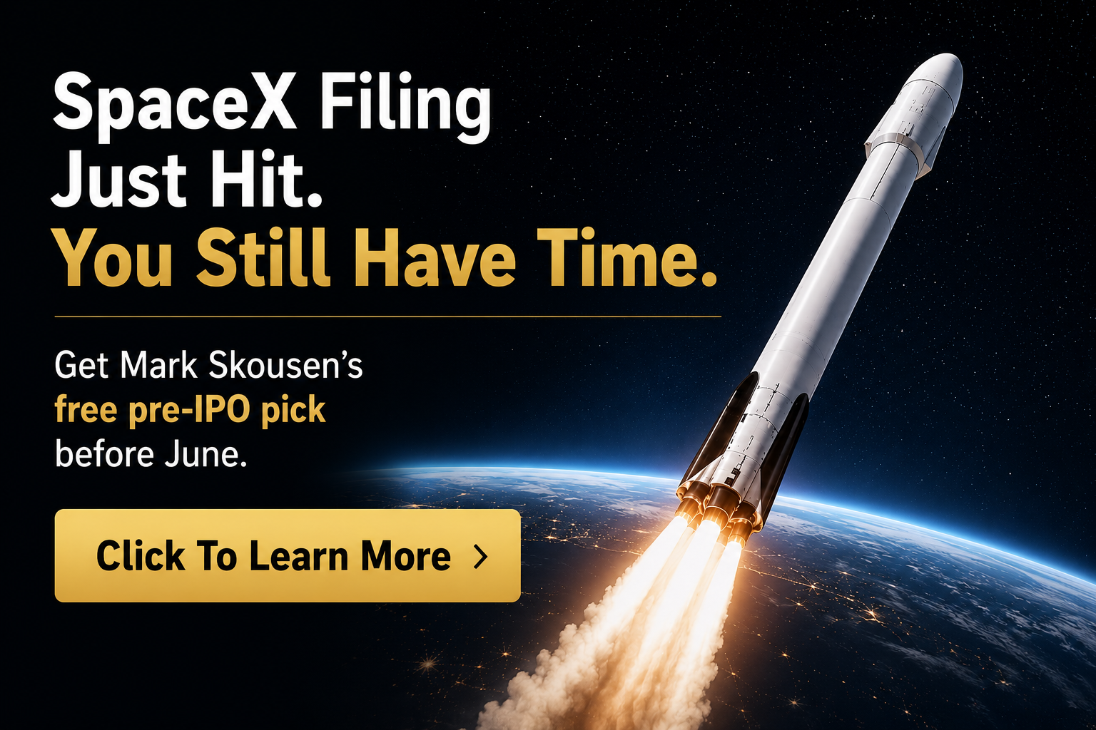 SpaceX Filing Just Happened