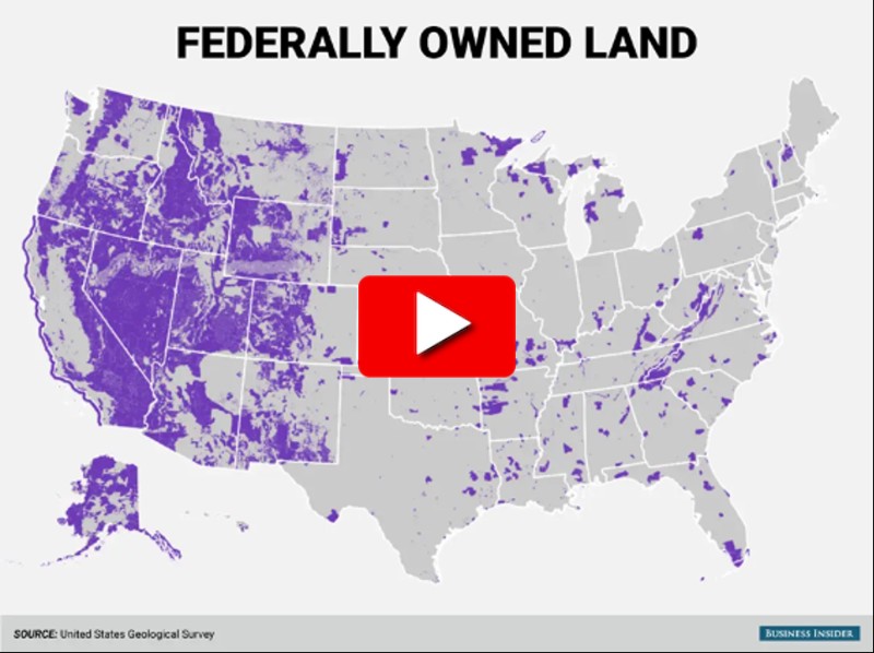 Federally Owned Land Play Button