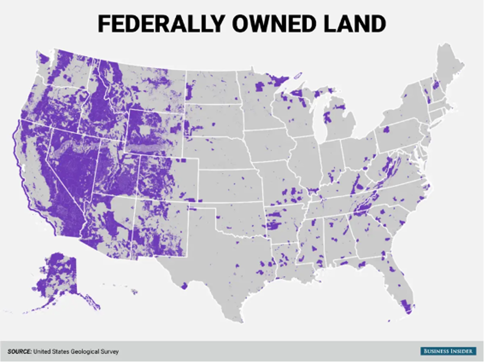 Federally Owned Land 
