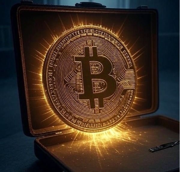 Bitcoin briefcase