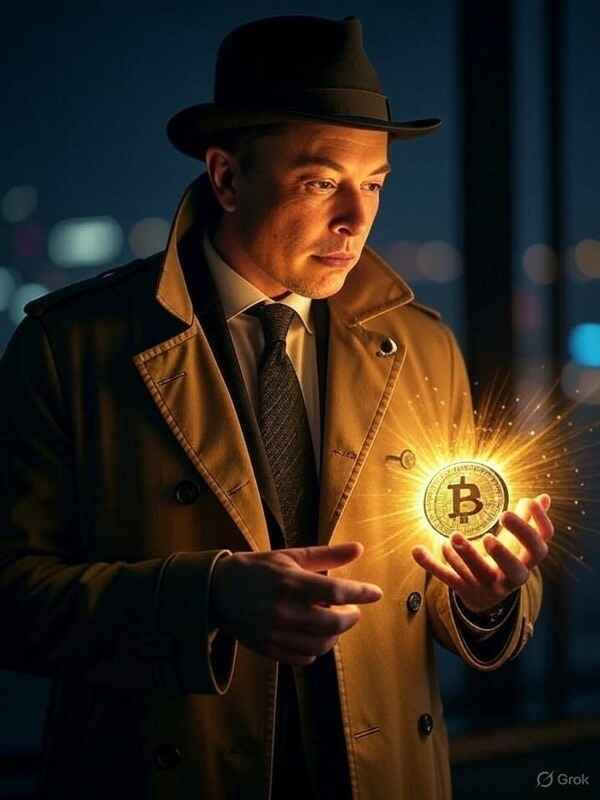Musk holding Bitcoin