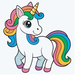 Cartoon Unicorn