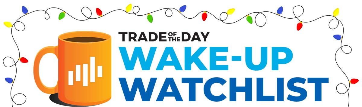 Trade of the Day Wake-Up Watchlist