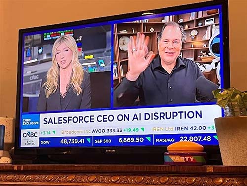 Image of Salesforce CEO