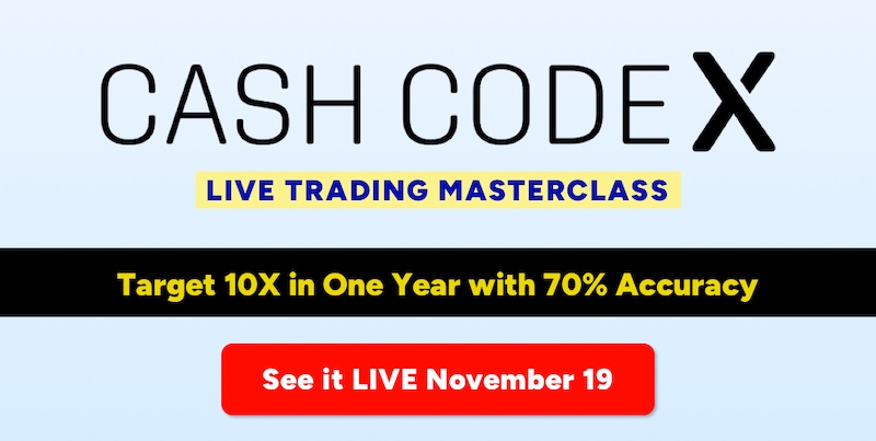 Cash Code X - See It LIVE November 19