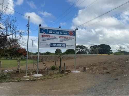 New entry sign