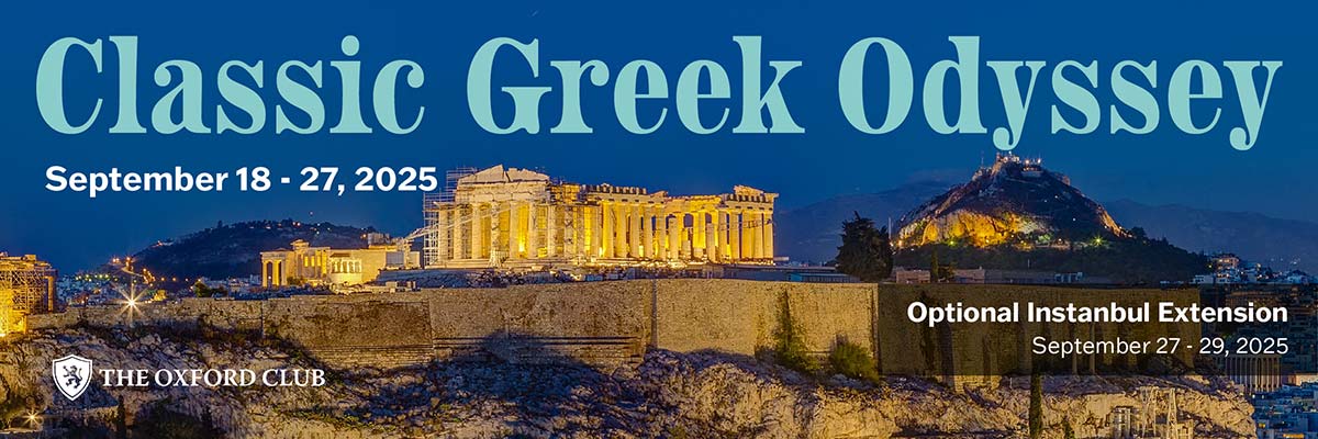 The Oxford Club's Classic Greek Odyssey, September 27-29, 2025