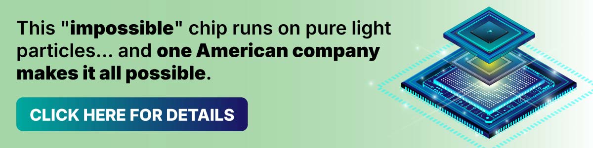 This 'imposible' chip runs on pure light particles... Click here.
