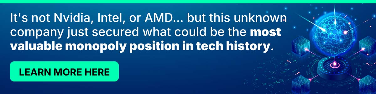 This unknown company just secured what could be the most valuable monopoly position in tech history.