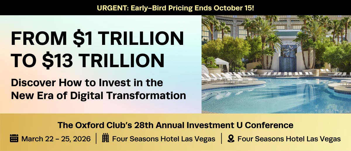 Investment U Conference 2026 in Las Vegas, Nevada, March 22-25, 2026