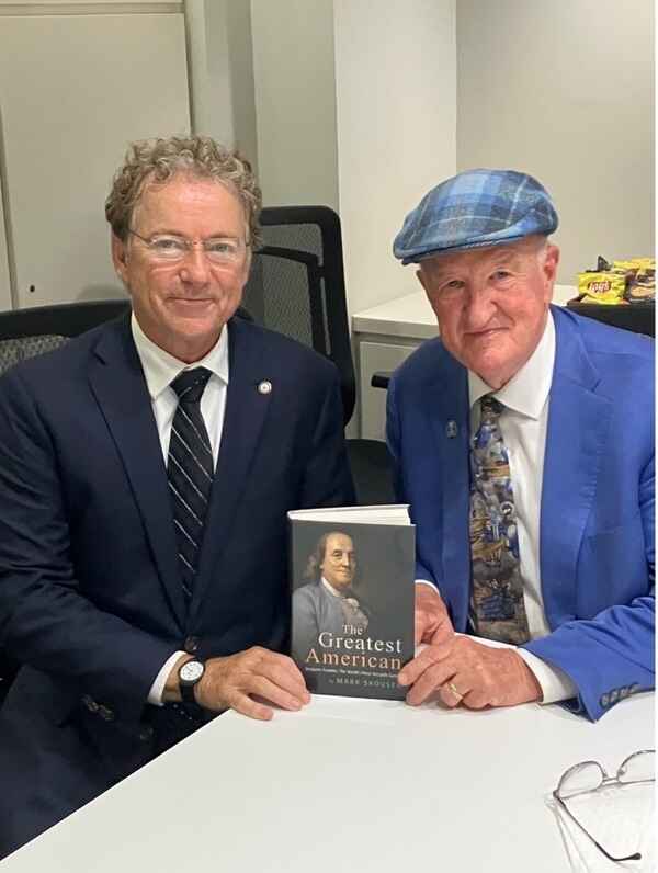 Dr. Skousen with Senator Rand Paul