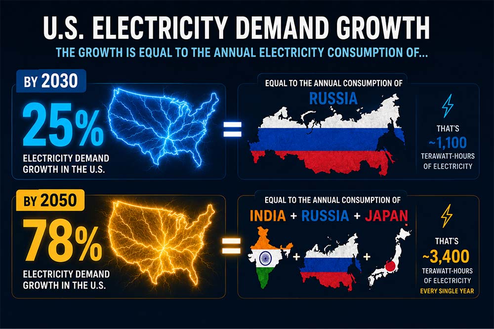 Chart: U.S. Electricity Demand Growth